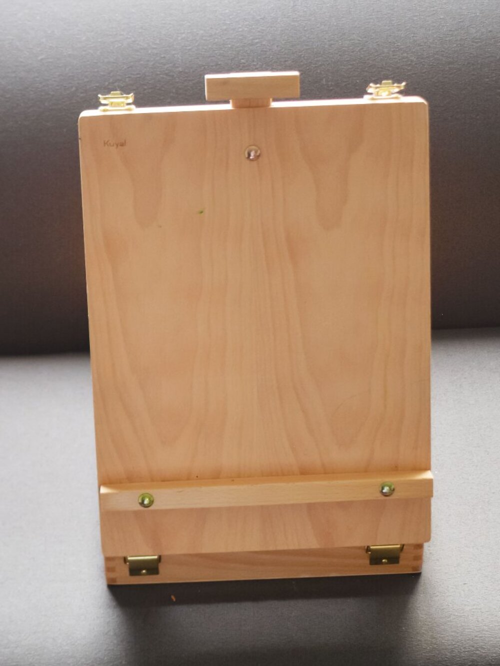 Portable Artist Easel Storage Compartment
